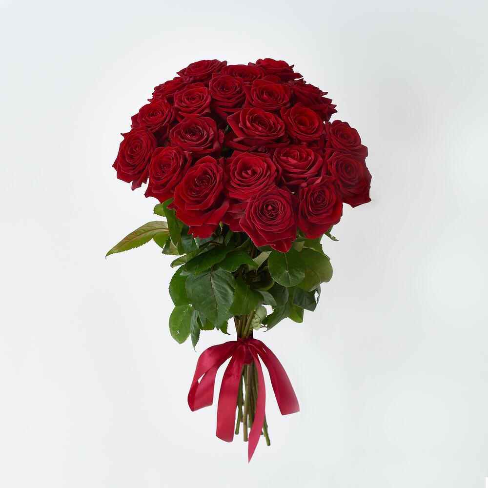 Роскошный букет из 21 красной розы – воплощение искренних чувств Рязань Рязанская область