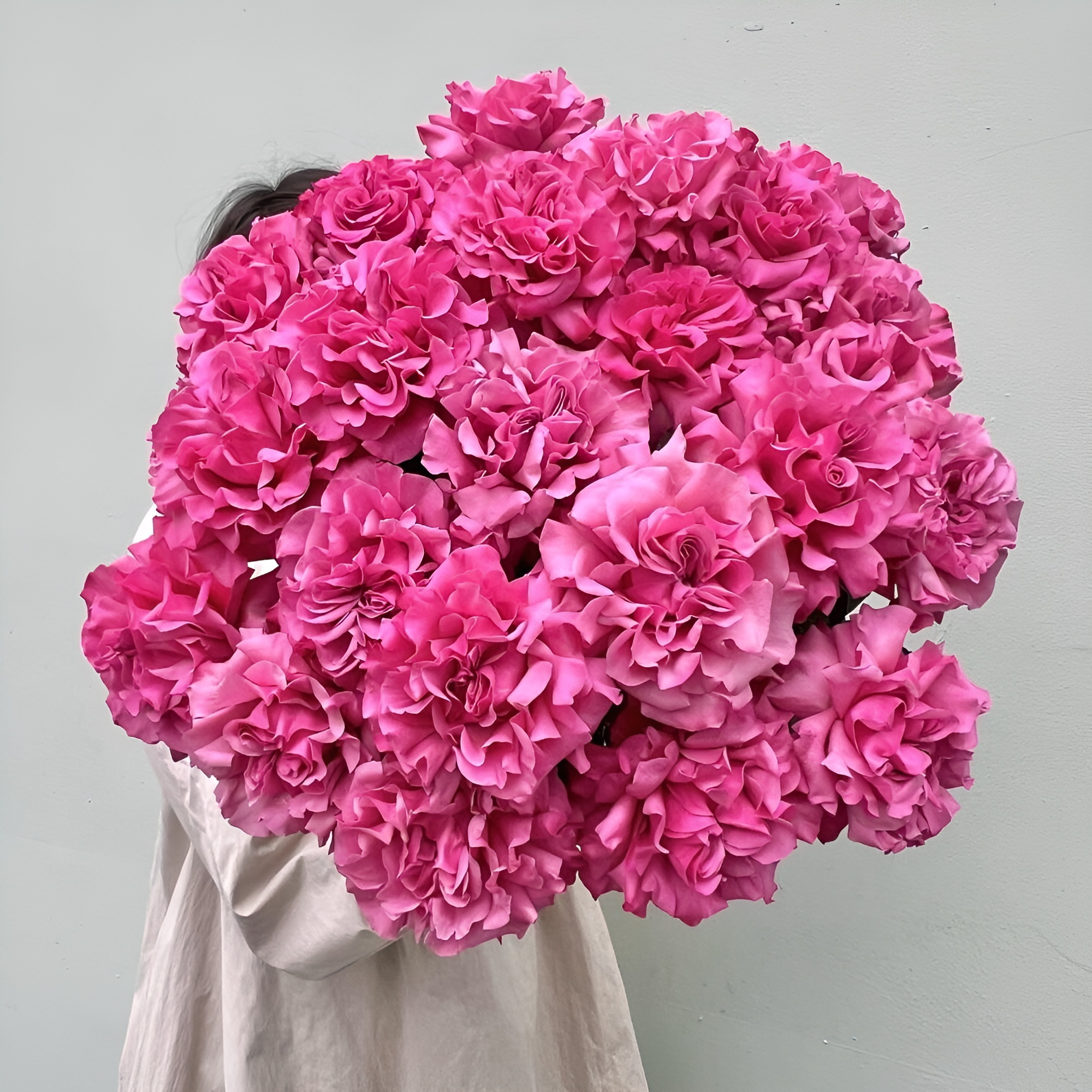 Роскошный букет из пионовидных роз – королевский подарок Рязань Рязанская область