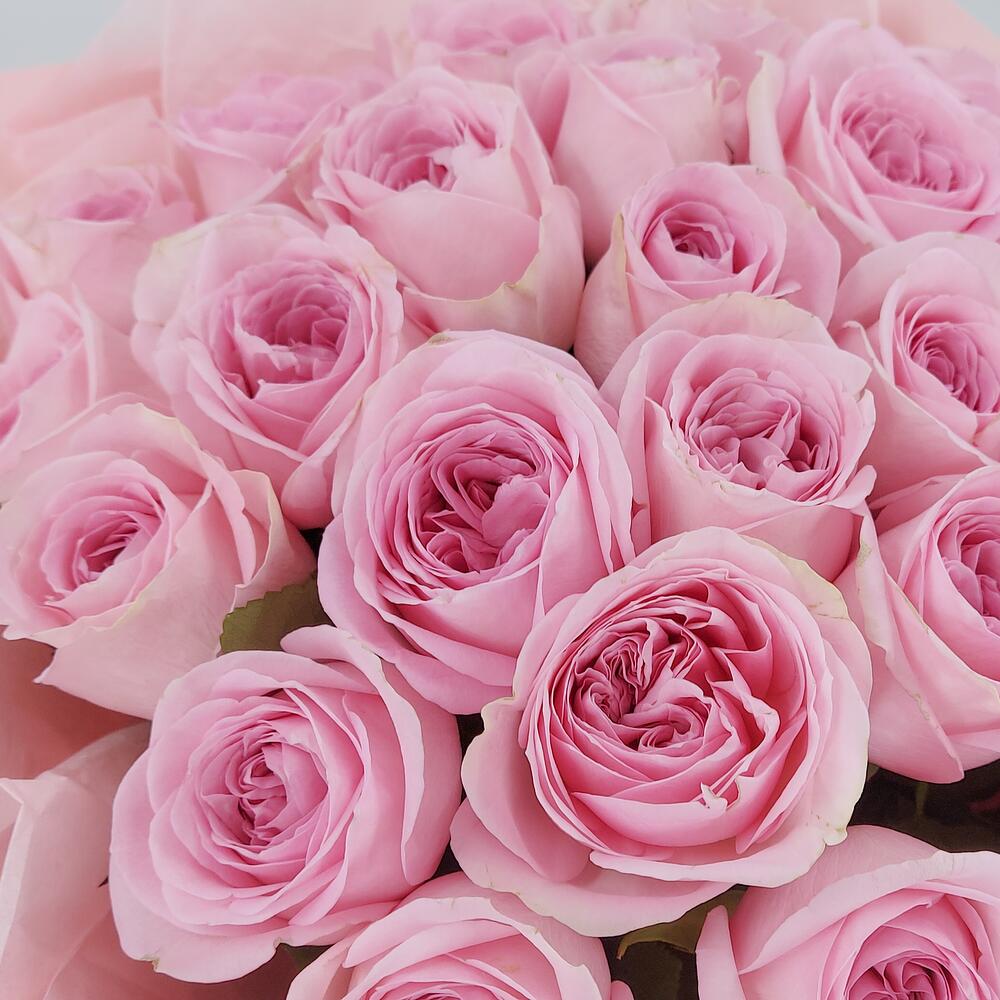 Букет из нежно-розовых роз – элегантность в каждом лепестке Рязань Рязанская область